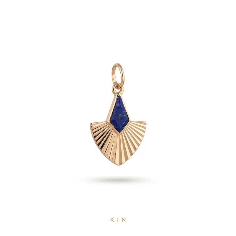 پلاک طلای KIN مدل RNG24