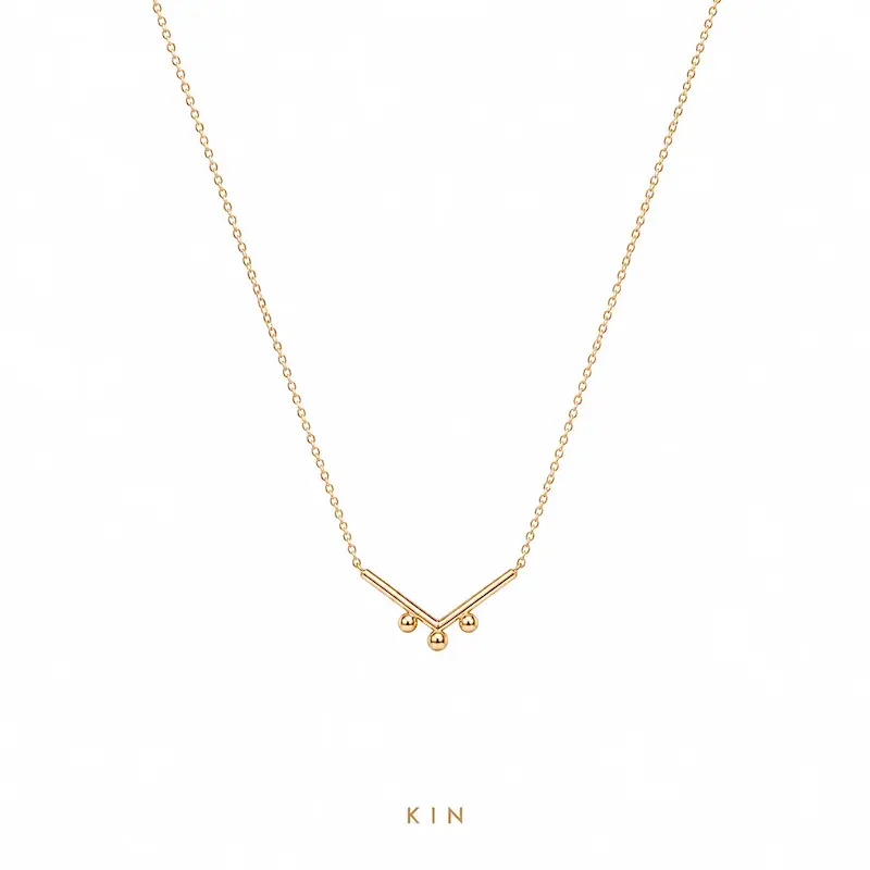 گردنبند طلای KIN مدل LNE02