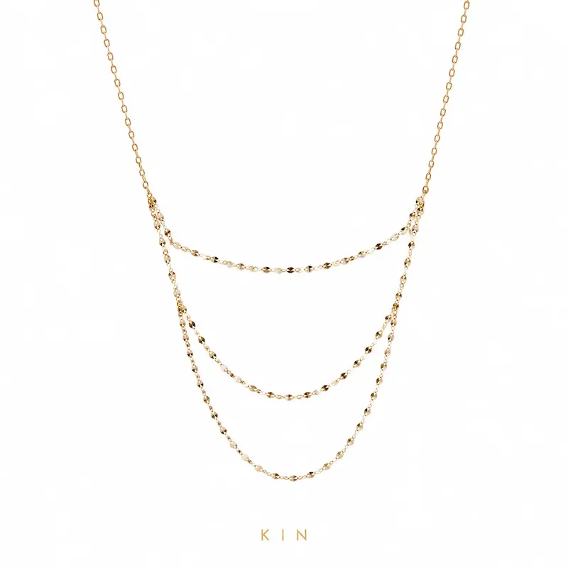 گردنبند طلای KIN مدل LNK10