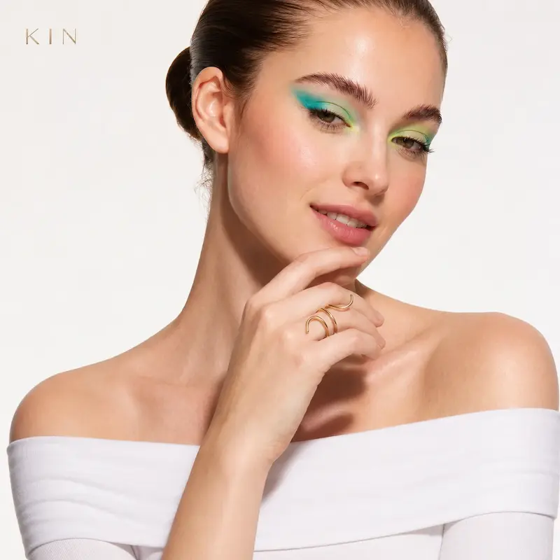 انگشتر طلای KIN مدل ARC05