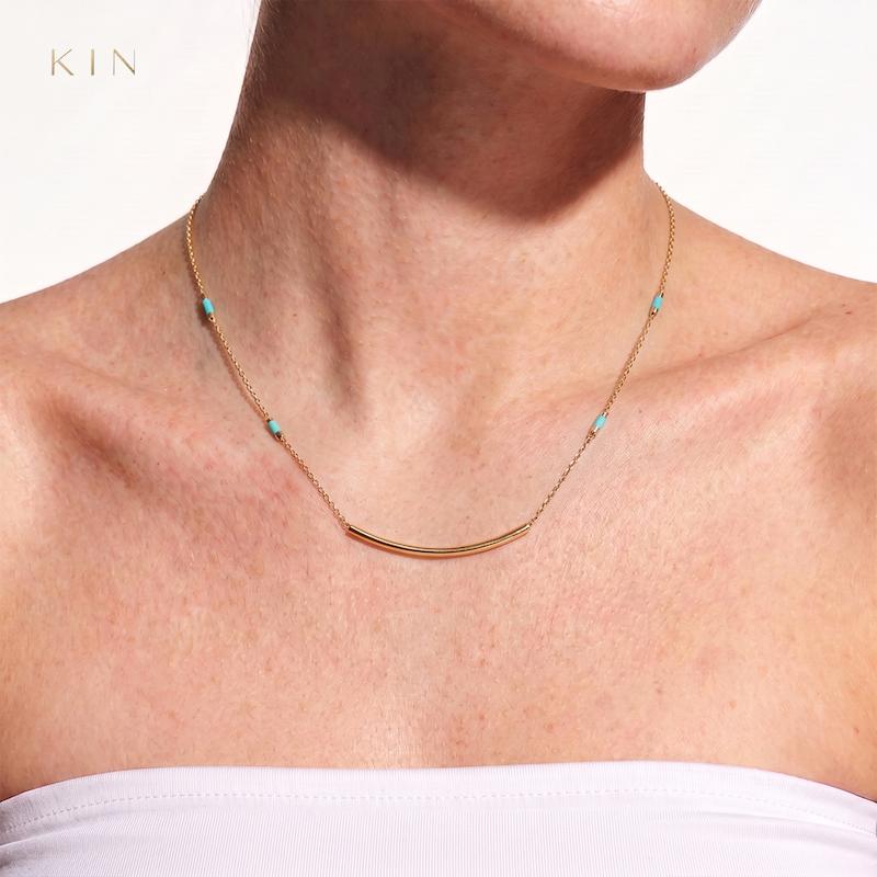 گردنبند طلای KIN مدلARC07