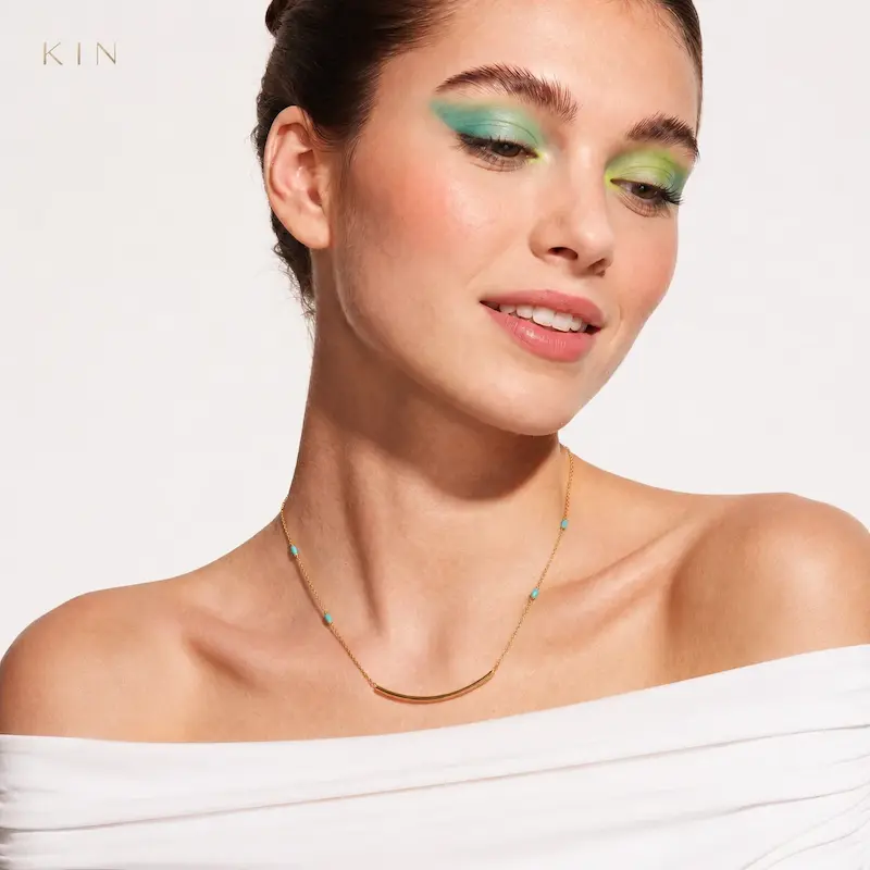 گردنبند طلای KIN مدلARC07