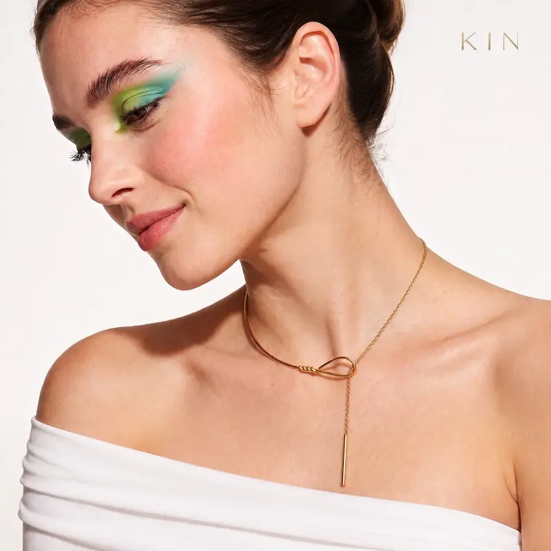 گردنبند طلای KIN مدل ARC09