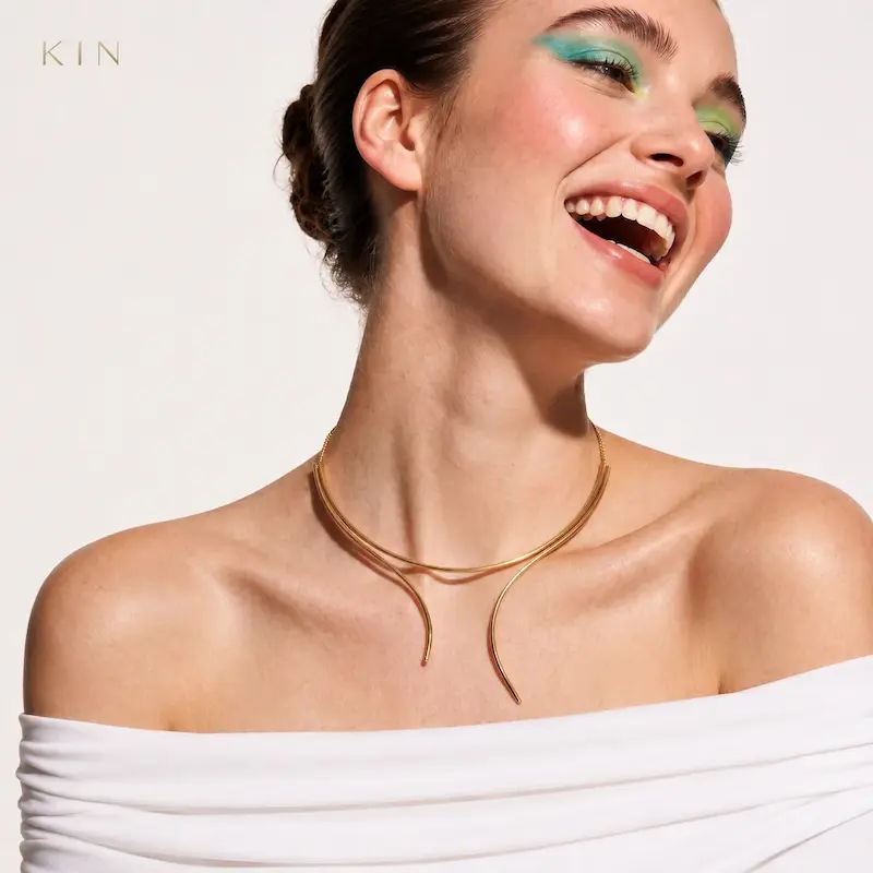 گردنبند طلای KIN مدل ARC11