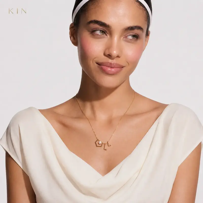 گردنبند طلای KIN مدل MRV09