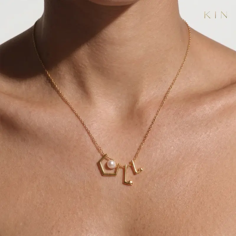 گردنبند طلای KIN مدل MRV09