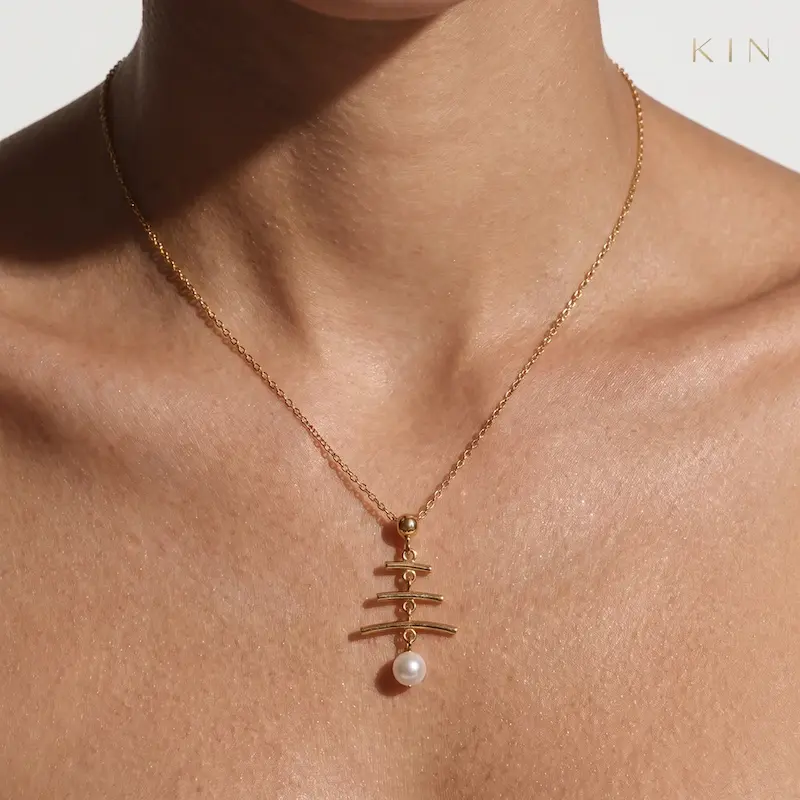 گردنبند طلای KIN مدل MRV10