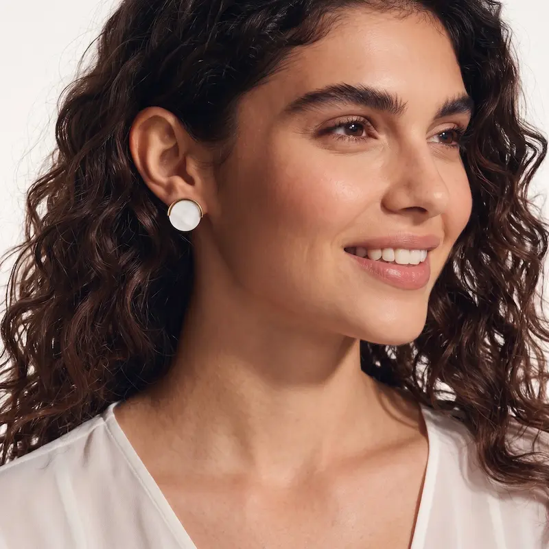 گوشواره طلای KIN مدل RSH45