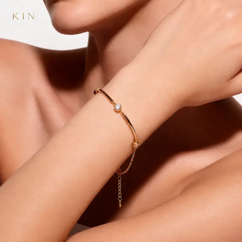 دستبند طلای KIN مدل ARC08