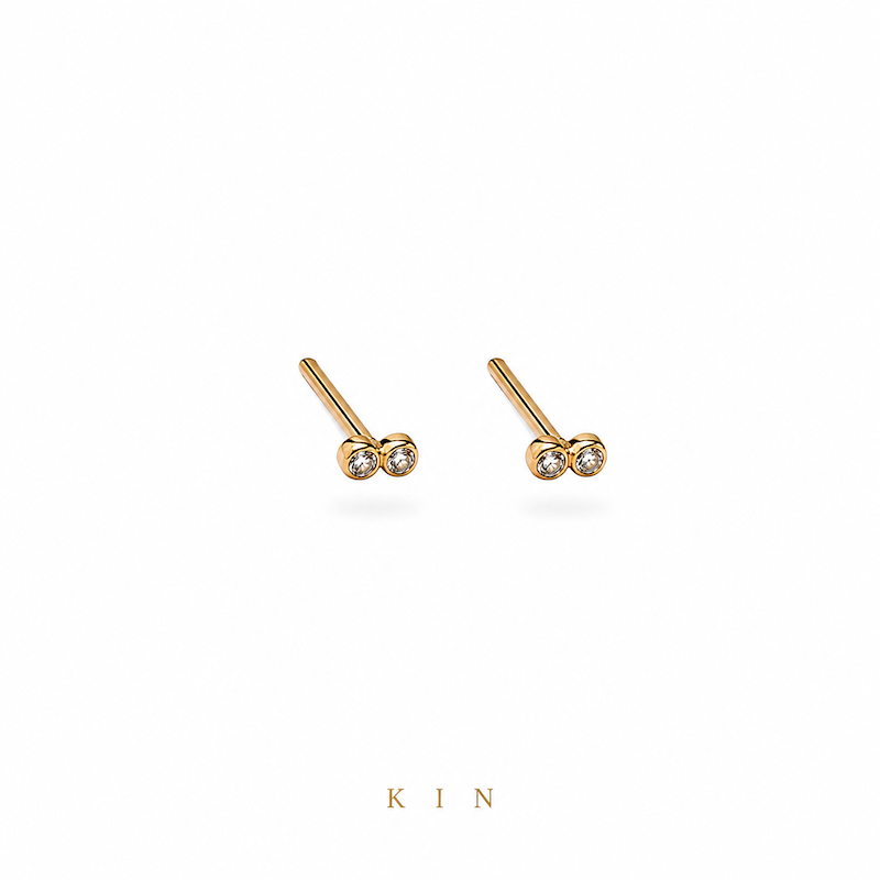 گوشواره طلای KIN مدل FRM52