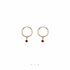 گوشواره طلای KIN مدل DOT38