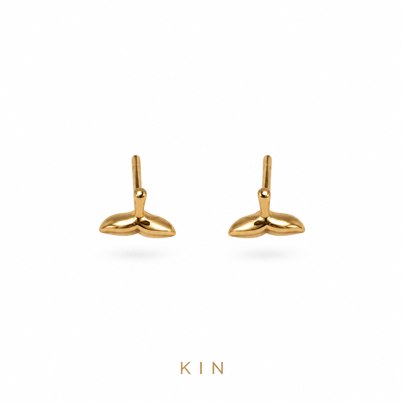 گوشواره طلای KIN مدل JZR13