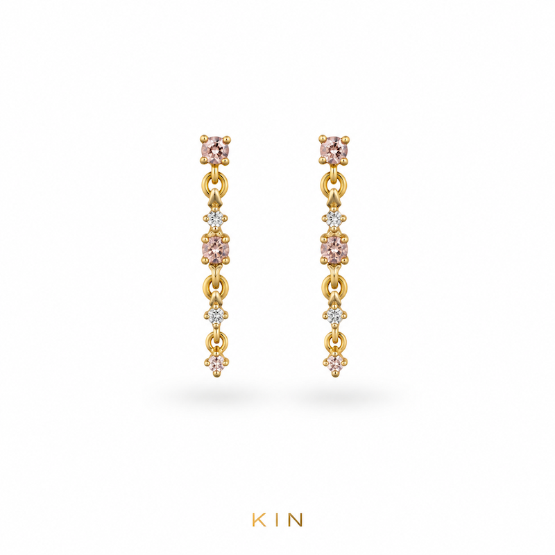 گوشواره طلای KIN مدل FRM105