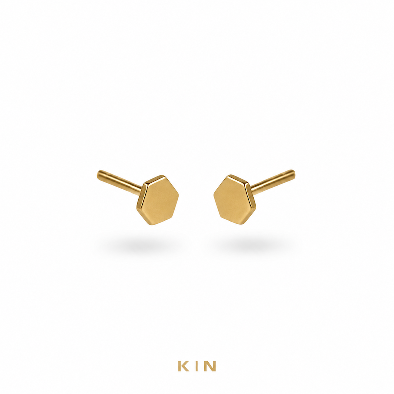 گوشواره طلای KIN مدل FRM106