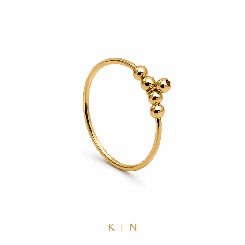 انگشتر طلای KIN مدل DOT08 
