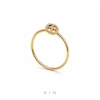 انگشتر طلای KIN مدل DOT05 