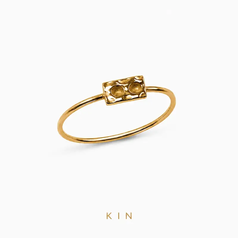 انگشتر طلای KIN مدل FRM17