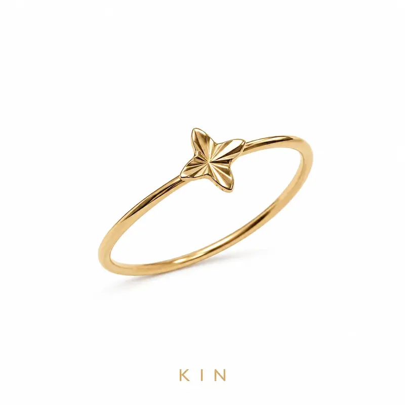 انگشتر طلای KIN مدل FRM22