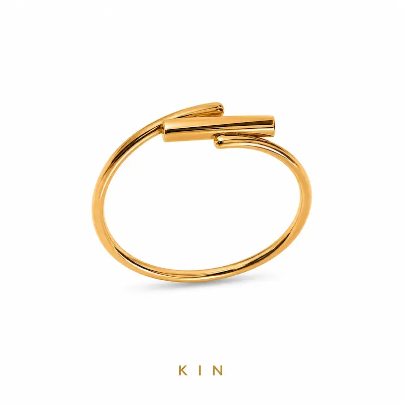 انگشتر طلای KIN مدل LNE11