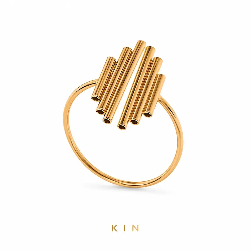 انگشتر طلای KIN مدل LNE09