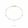 دستبند طلای KIN مدل DOT13