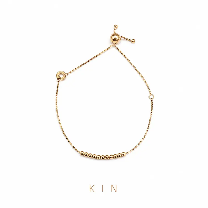 دستبند طلای KIN مدل DOT23