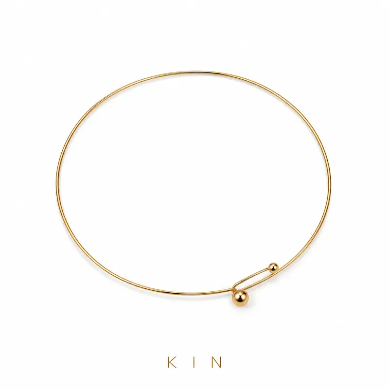 گردنبند طلای KIN مدل DOT24