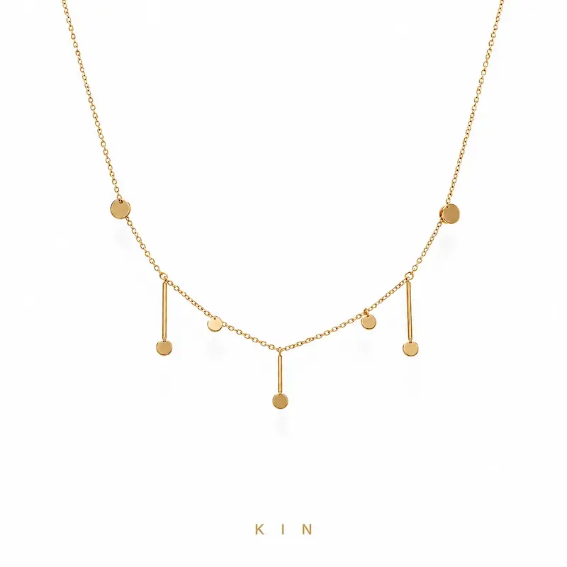گردنبند طلای KIN مدل DOT26