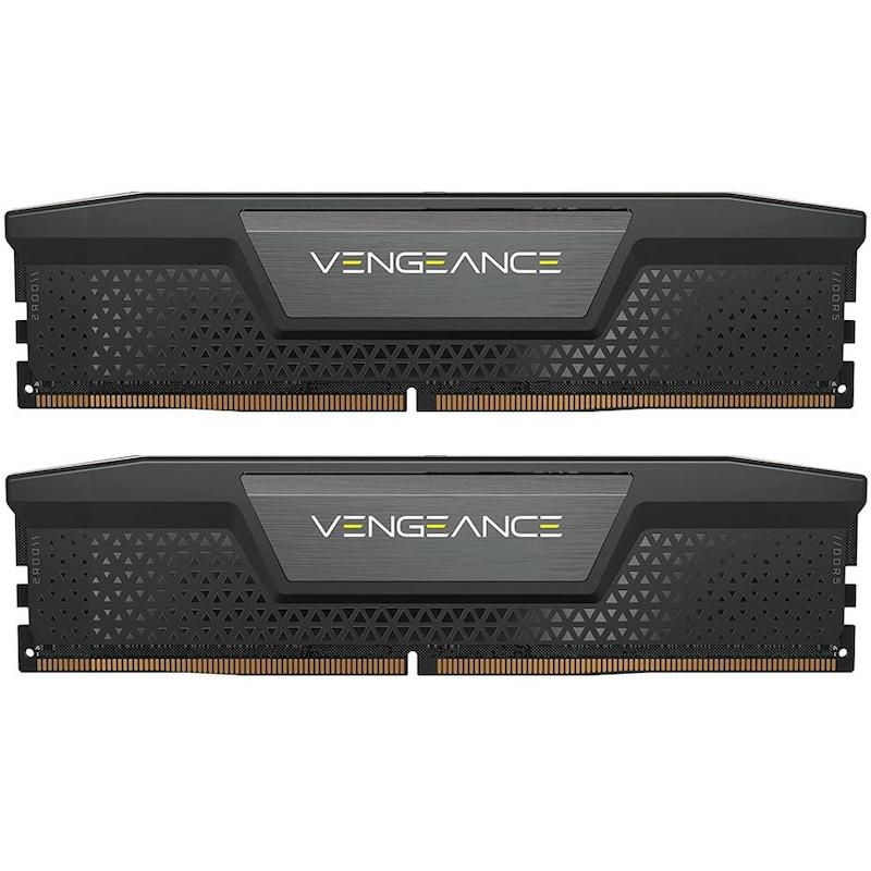 رم کامپیوتر کورسیر دو کاناله Vengeance فرکانس 5200 مگاهرتز DDR5 تایمینگ CL40 حافظه 32 گیگابایت