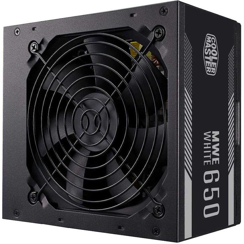 منبع تغذیه کامپیوتر کولر مستر مدل MWE 650 White V2 80 Plus White توان 650 وات (استوک)