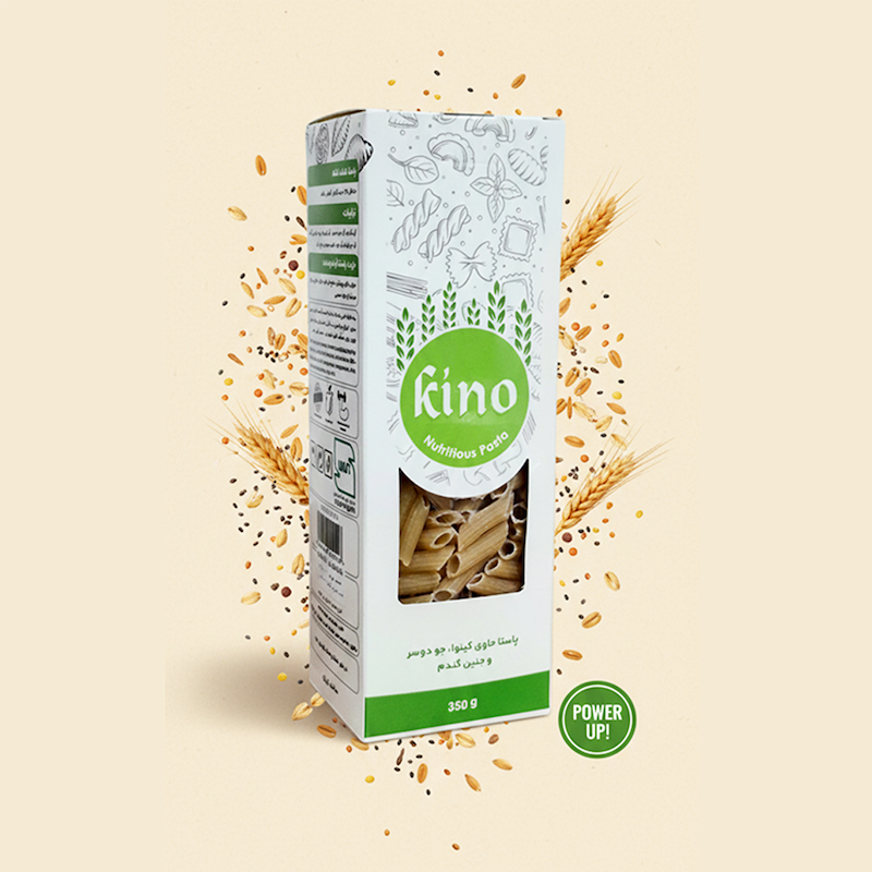 پاستا هفت غله 350 گرمی کینو | پاستا سالم و مغذی و سرشار از فیبر