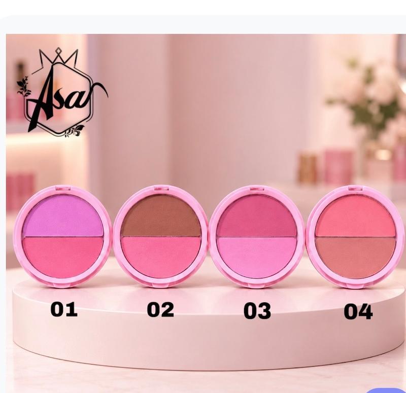 رژگونه ۲ رنگ مهرونا