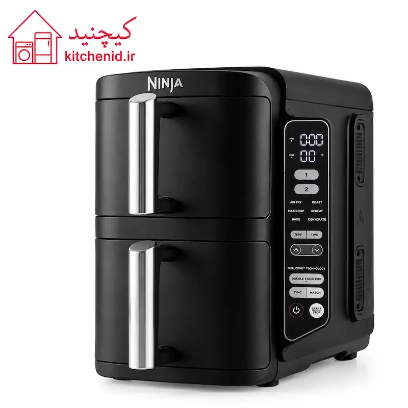هواپز دوقلو نینجا Double Stack XL مدل SL400 ظرفیت 9.5 لیتر