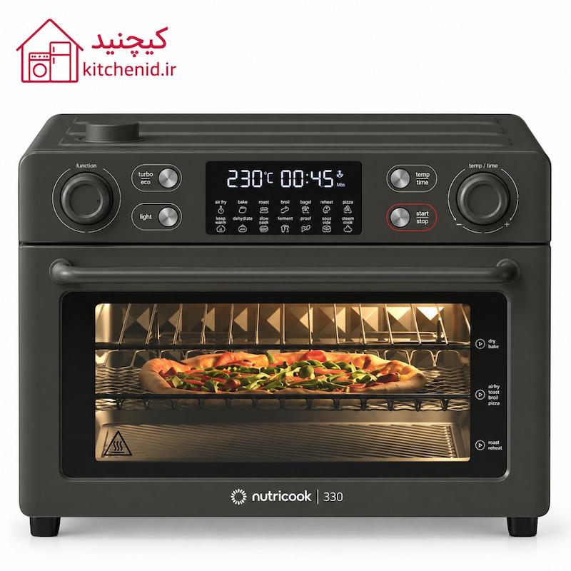 آون توستر و هواپز نوتریکوک مدل AFTO330 ظرفیت ۳۰ لیتر | Baker’s Oven