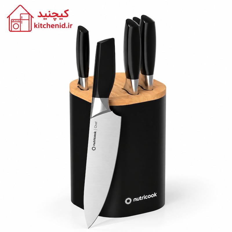 سرویس چاقو آشپزخانه ۶ پارچه نوتریکوک مدل KB150 Everyday Knife Set