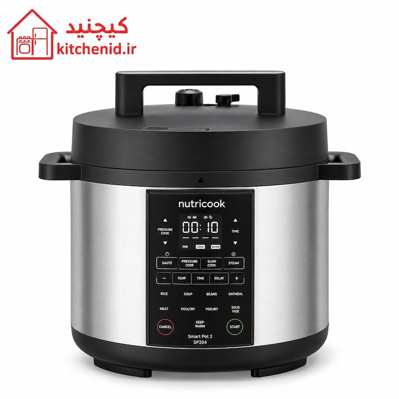مولتی‌کوکر و زودپز نوتریکوک مدل SP320 ظرفیت ۶ لیتر | Smart Pot 3