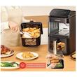 هواپز دوطبقه نوتریکوک مدل AFDS330 ظرفیت ۹.۶ لیتر | DuoStack Air Fryer Pro