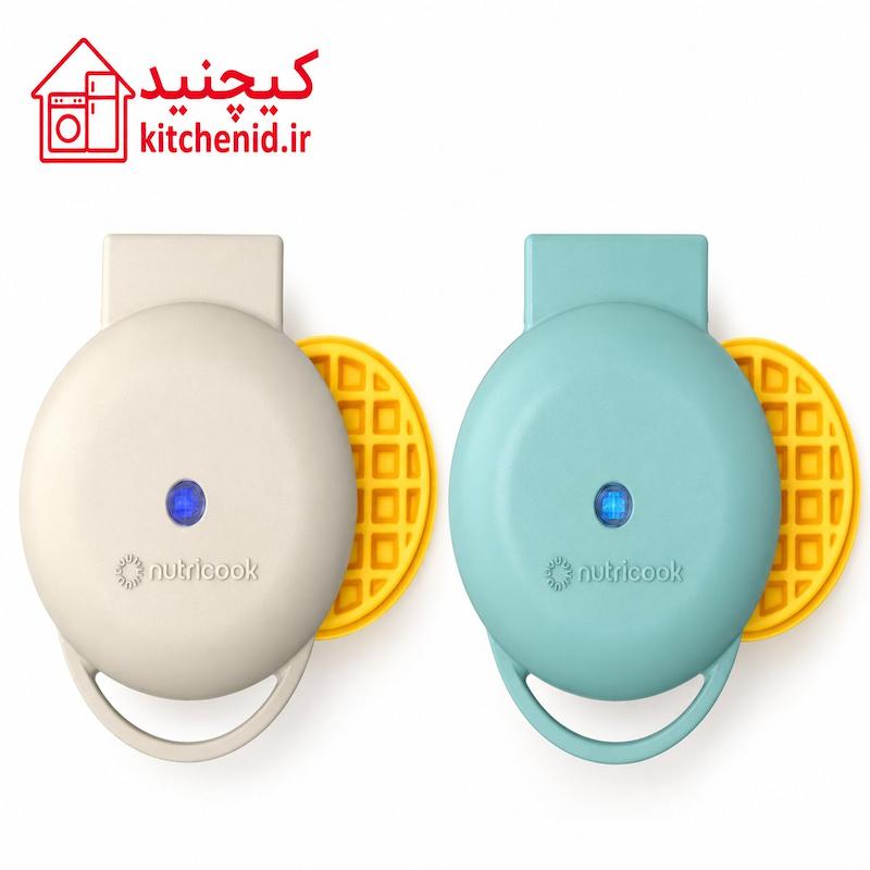 وافل ساز مینی نوتریکوک مدل WM100 | Nutricook Mini Waffle Maker