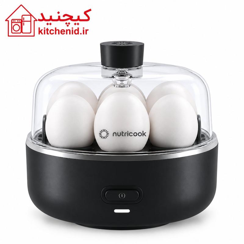تخم‌مرغ‌پز نوتریکوک مدل EC207ME ظرفیت ۷ عدد | Nutricook Egg Cooker 2