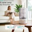 رطوبتساز هوا نواِی مدل HM330 ظرفیت ۴ لیتر | Nuwey Ultrasonic Humidifier