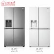 یخچال فریزر ساید بای ساید ال جی مدل J257 ظرفیت ۳۰ فوت | ۶۷۴ لیتر | GC-J257SMSV