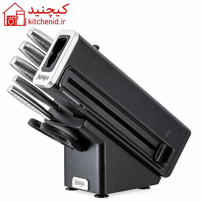 سرویس چاقو نینجا مدل 62006 | ست ۶ پارچه StaySharp با تیزکن داخلی
