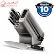 سرویس چاقو نینجا مدل K32006EU | ست ۶ پارچه StaySharp با تیزکن داخلی