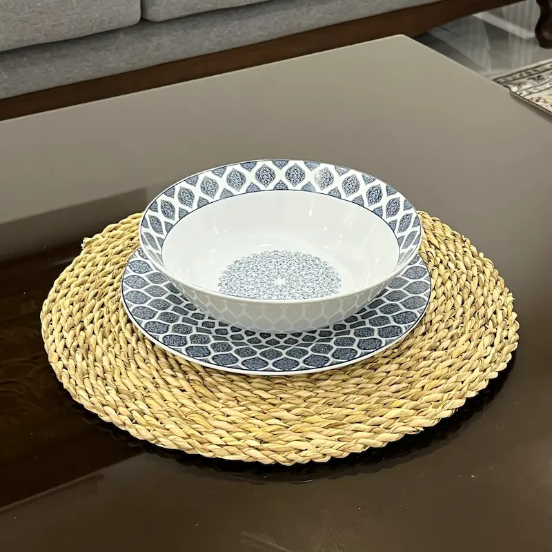 قاب  و قدح طرح طاووس