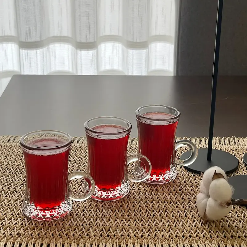 استکان دسته دار 6 عددی الیسا 