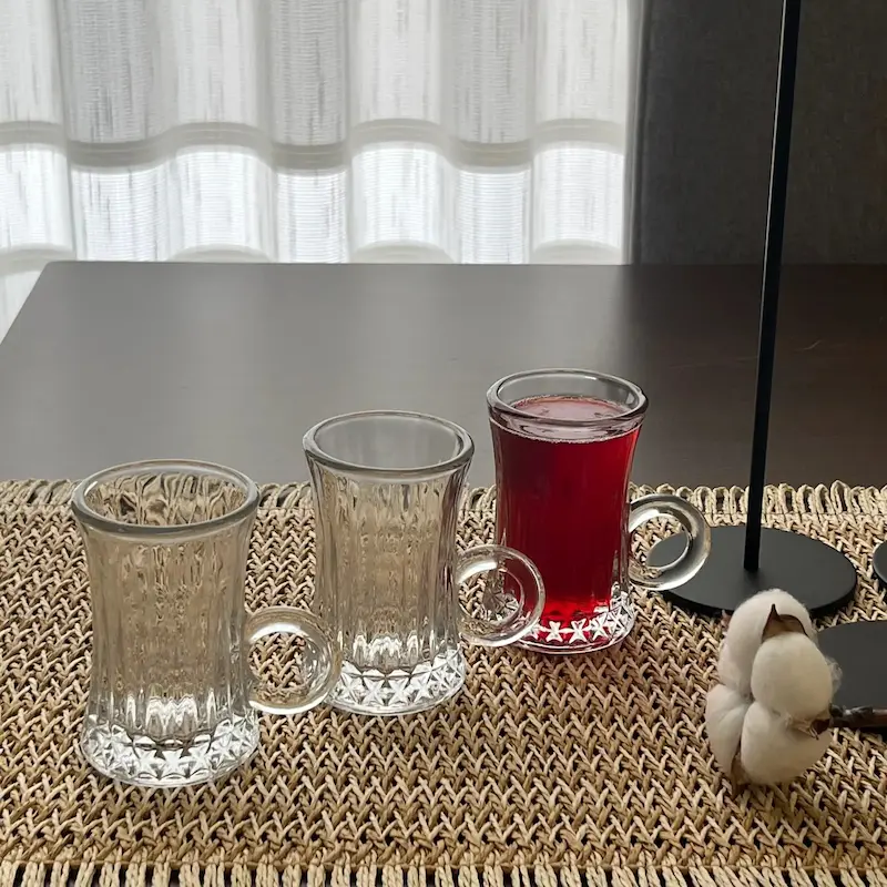 استکان دسته دار 6 عددی الیسا 