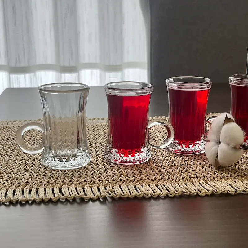 استکان دسته دار 6 عددی الیسا 