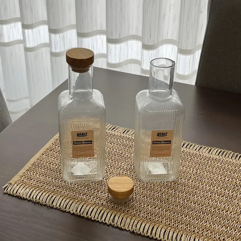 بطری بلور طرح ریور