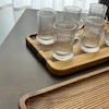 سینی بزرگ چوبی شیاردار 