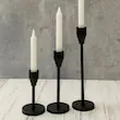 جا شمعی فلزی 3 عددی 